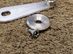 Akai GX-625 GX625 Reel To Reel Recorder Player Parts Tape Tensioner Left Short
