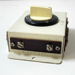 Vintage Argonne Analog Speaker / Amplifier Selector Spade Connectors Ham Radio