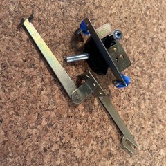 Pioneer PL-115D Turntable Parts Arm elevation mechanism with hardware & linkage