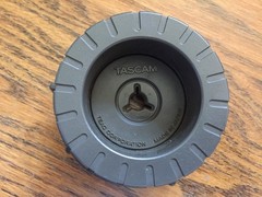 TEAC Tascam TZ-612 NAB Reel Hub Adapter for 10.5&Prime; Reels Akai Pioneer