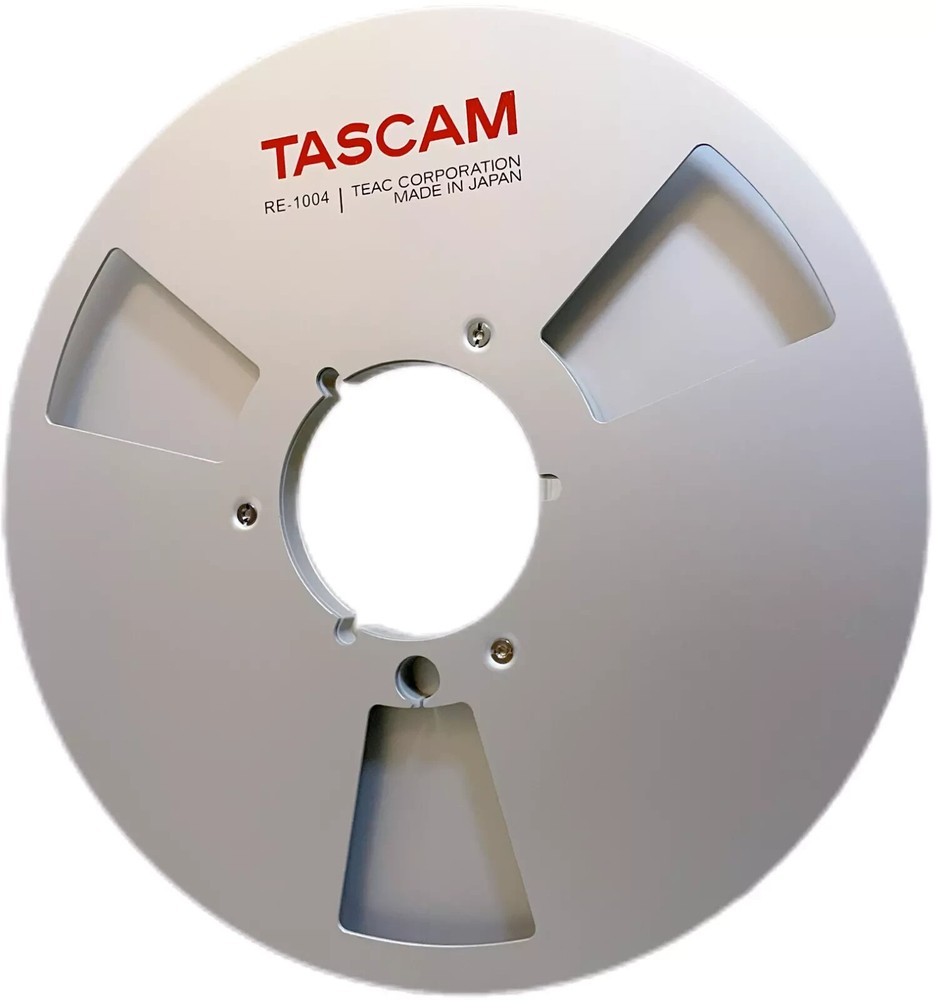 One Pair Silvery TASCAM 10.5 » 1/4Aluminum Reel to Reel Tape Reel RE-1400