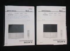 Sony Service Manual RA-6 Chassis/ KP-46WT500