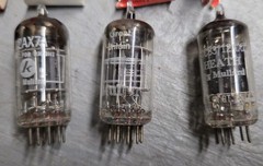 5 Mullard 12AX7 ECC83 Audio Amp Amplifier Vacuum Tubes TESTED