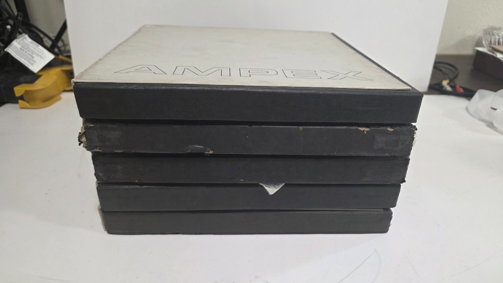 Lot Of 5 Ampex 406 Metal 1/4&Prime; Reel To Reels