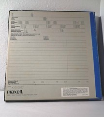 Maxell UD 35-180 Metal Reel-to-Reel Tape – Custom Light Jazz Compilation