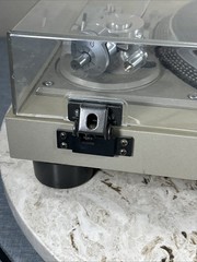 Vintage Pioneer PL-518 Direct Drive Turntable Original Box Missing Parts ** See