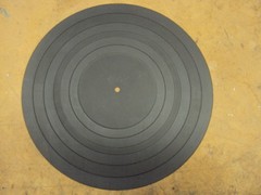 JVC L-F210 Rubber Mat. Soft & Pliable. Tested. Parting Entire JVC L-F210.