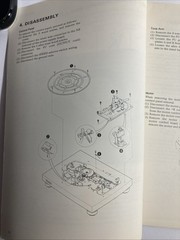 Pioneer PL-516 Original Service Manual 1977 Rare