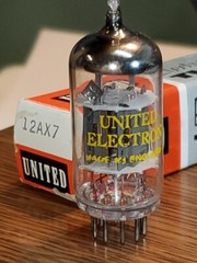 12AX7/ECC83 Tungsram NOS/NIB MaxiPreamp2/TV7 tested