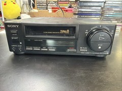 Vintage SONY EV-C40 8MM VIDEO 8 PLAYER RECORDER – POWERS ON UNTESTED