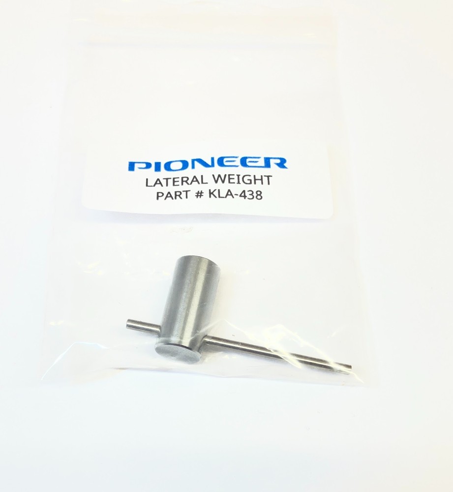 Pioneer Lateral Side Weight for PL115D/PL117D Turntable original part in ex cond