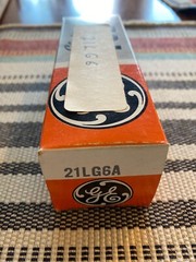 NOS NIB 1960s-70s GE Electronic Tube 21LG6A