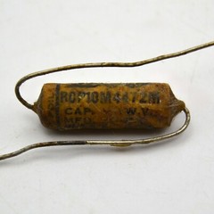 6x Micamold RCP10M4472M .0047 MFD 400V Paper Capacitors USA