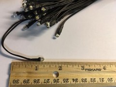 2500-LAMP KIT RECEIVER (8v COOL BLUE LEDs)METER DIAL STEREO AMPLIFIER Marantz