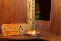 Vintage Ohmite Vitreous Enameled Reistance Unit 100 Ohms #0368 In Box 25 watts