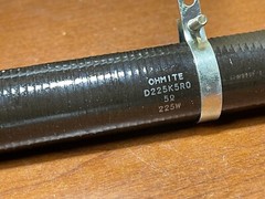 VITREOUS ENAMELED Ohmite D225K5R0 Lug Resistor 225 Watt 5 Ohm
