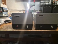 Pair Of Bogen MO-100a 100 Watt Monoblock Tube Amps, Untested, All Tubes Included
