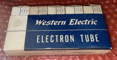 WESTERN ELECTRIC 417A IN SLEEVE OF 5 TUBES N.O.S. SAME DATE CODES 6213