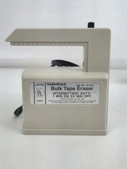 VINTAGE RADIO SHACK BULK MAGNETIC TAPE ERASER 44-232 W/ BOX & SAFETY INSTRUCTION