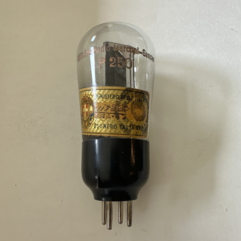 Rare P250 marconi power tube