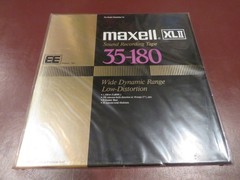 MAXELL XLII 35-180 EE REEL TO REEL Tape 10.5&Prime; METAL REEL ** NEW **