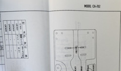 Toyo – CH322A – 8-Track Tape Player – Service Information