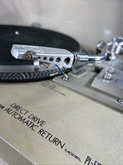 Vintage Pioneer PL-518 Direct Drive Turntable Original Box Missing Parts ** See