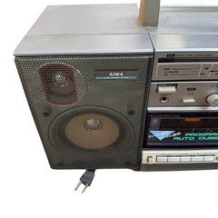 Aiwa CA-W2 Vintage Radio Cassette Boombox Stereo 100V Japan For Parts or Repair
