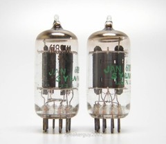 2 – Sylvania JAN 6189W Vacuum Tubes / KT2