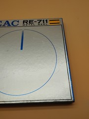 Maxell MR7 Empty 7&Prime; Metal Tape TEAC RE-711 Professional Box – BOX ONLY