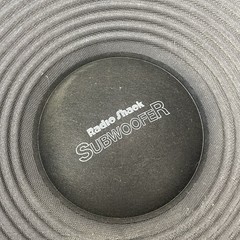 Radioshack 40-1350A Woofer 10&Prime; – Tested Working – Vintage Radio Shack Speaker