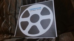 Pioneer Pr 101 style aluminum tape reels for pioneer Rt 909 reel to reel BLUE