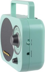 Limited Edition Mint Green Retro AM/FM Radio with Telescopic Antenna – Portable