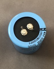 AERO-M capacitor 27000 uF 16V Aluminum Electrolytic Computer Grade, NOS Mexico