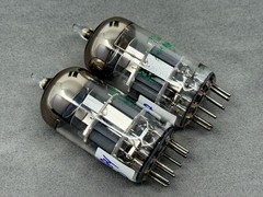 (2) Sylvania JAN-7308 Tube Mil Spec 6922 O Getters Tests Strong TV-7B/U