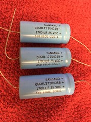 066HL172U025B 1700UF 25VDC SANGAMO CAPACITORS 3 PCS