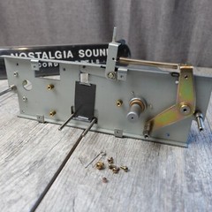 Tascam TSR-8 Reel to Reel – Transport Assembly w/ Flywheel Lift Pinch Roller Arm