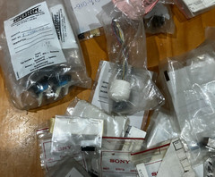 Vintage NOS Sony SuperScope Parts Lot Various Small Parts GREAT LOT GREAT PRICE