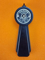 Vintage Ohmite Bar Lever Control Knob Power Tap Switch 4.75&Prime; 3778552 AS IS