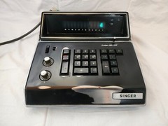 Vintage Retro Singer Electronic Calculator Friden EC 1117A Made In Japan Rare