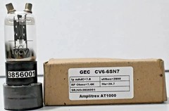 CV6-7193 / 10/CV6 Half 6SN7GT DET20 GEC Make 1940 MIL WW2 Made In England