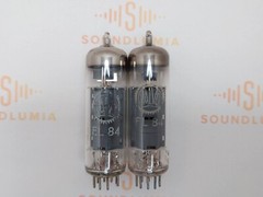 2x Philips EL84 6BQ5 – Valvo Label – Heerlen, NL &rsquo;70 KM4 – Near NOS