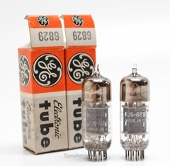 2 – GE General Electric JG-6829 Vacuum Tubes / KT4