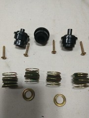 Pioneer PL-115D Turntable Parts ~ Suspension Springs Set of 4 w/Screws