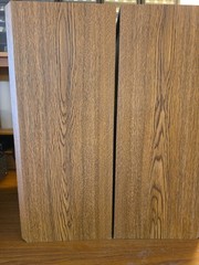 Vintage American Acoustics D4550E 3-Way Wood Floor Speakers 10” Woofer 156 Watts