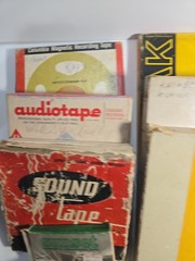 Vintage Reel-to-Reel Magnetic Recording Tapes Audiotape Audio Magnetics Used Lot