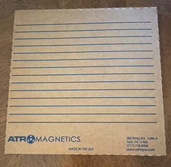 ATR Magnetics Master Tape Reel-to-Reel Open Reel Tape in Box, M1-1/4-2500