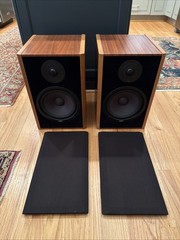 MB Quart 290 Stereo Speakers Vintage German Made Speakers Wood