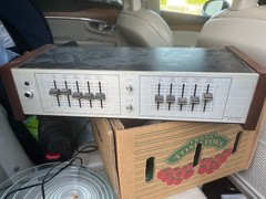 Vintage 1970s Heathkit AD-1305 Five Band Audio Equalizer EQ
