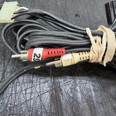 Pioneer PL-518 Turntable Parts – Power Cord And RCA Jacks